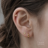 軟骨ピアス 蝶々バタフライかわいいジュエルジルコニア軟骨ピアス ボディピアス | ボディピアス専門店凛RIN | 詳細画像6