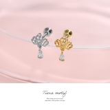 ボディピアス軟骨ピアス プリンセスティアラクラウン ジュエル王冠チャーム付き | ボディピアス専門店凛RIN | 詳細画像2