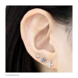 軟骨ピアス フラワー花ジュエルキュービックジルコニア風車 ボディピアス | ボディピアス専門店凛RIN | 詳細画像4