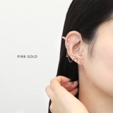 軟骨ピアス かわいい 月ムーンラメ可愛い三日月グリッター | ボディピアス専門店凛RIN | 詳細画像4