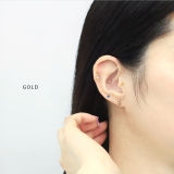 軟骨ピアス かわいい 星スターちいさめ立体感きらきら金属アレルギー | ボディピアス専門店凛RIN | 詳細画像4