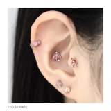 軟骨ピアス キャンディ飴ジュエルキュービックジルコニアかわいい ボディピアス | ボディピアス専門店凛RIN | 詳細画像6