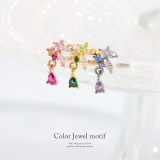 軟骨ピアス ビジュージュエルきれいキュービックジルコニア ボディピアス | ボディピアス専門店凛RIN | 詳細画像2 