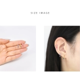 軟骨ピアス ビジュージュエルきれいキュービックジルコニア ボディピアス | ボディピアス専門店凛RIN | 詳細画像7 