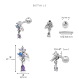 軟骨ピアス ビジュージュエルきれいキュービックジルコニア ボディピアス | ボディピアス専門店凛RIN | 詳細画像9 