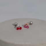 軟骨ピアス さくらんぼチェリージュエルフルーツくだもの果物かわいい ボディピアス | ボディピアス専門店凛RIN | 詳細画像2