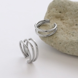 ステンレスイヤリング イヤカフ シルバー2連3連 | ボディピアス専門店凛RIN | 詳細画像9 