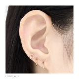 キャッチ ホースシュー馬蹄蹄鉄幸運ていてつジュエル ボディピアス | ボディピアス専門店凛RIN | 詳細画像7