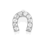 シルバー | キャッチ ホースシュー馬蹄蹄鉄幸運ていてつジュエル ボディピアス | ボディピアス専門店凛RIN