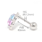 軟骨ピアス グラデーション ジュエル | ボディピアス専門店凛RIN | 詳細画像12 