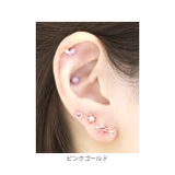 軟骨ピアス バタフライ蝶々ジュエル ストレートバーベル | ボディピアス専門店凛RIN | 詳細画像6 