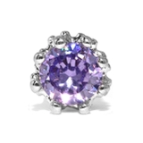 パープル | ボディピアス 王冠ジュエル クラウンピアス | ボディピアス専門店凛RIN