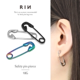 軟骨ピアス 安全ピンロング ユニーククール | ボディピアス専門店凛RIN | 詳細画像1 