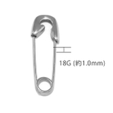 軟骨ピアス 安全ピンロング ユニーククール | ボディピアス専門店凛RIN | 詳細画像14 