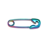 レインボー | 軟骨ピアス 安全ピンロング ユニーククール | ボディピアス専門店凛RIN