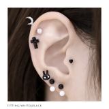 ボディピアスキャッチ ボールキャッチ16G18G 金属アレルギーアクリル | ボディピアス専門店凛RIN | 詳細画像9