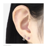 キャッチ 星スタージュエルキュービックジルコニア ボディピアス | ボディピアス専門店凛RIN | 詳細画像5 