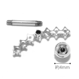 ボディピアス ジュエル ストレートバーベル | ボディピアス専門店凛RIN | 詳細画像10 