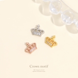 キャッチ クラウン王冠ジュエルジルコニアかわいいおしゃれ ボディピアス | ボディピアス専門店凛RIN | 詳細画像2