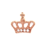 ピンクゴールド | キャッチ クラウン王冠ジュエルジルコニアかわいいおしゃれ ボディピアス | ボディピアス専門店凛RIN