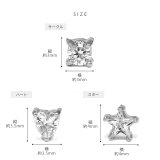 軟骨ピアス プチジュエル星ハートサークルキュービックジルコニア金アレ ボディピアス | ボディピアス専門店凛RIN | 詳細画像10