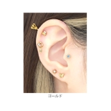 ボディピアス 蝶々蝶 バタフライパピヨンストレートバーベル | ボディピアス専門店凛RIN | 詳細画像7 