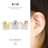 ボディピアス バタフライ 蝶 | ボディピアス専門店凛RIN | 詳細画像1 