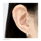 軟骨ピアス ジュエルボールキュービックジルコニアきらきら ボディピアス | ボディピアス専門店凛RIN | 詳細画像5