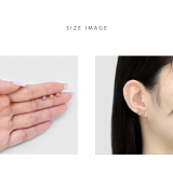 軟骨ピアス ジュエルボールキュービックジルコニアきらきら ボディピアス | ボディピアス専門店凛RIN | 詳細画像7