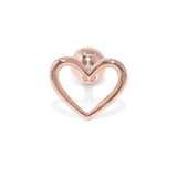 ピンクゴールド | 軟骨ピアス つけっぱなし ピアス | ボディピアス専門店凛RIN