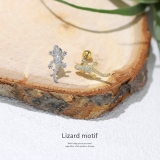 軟骨ピアス トカゲ蜥蜴リザード爬虫類個性派キラキラかっこいい ボディピアス | ボディピアス専門店凛RIN | 詳細画像2