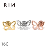 軟骨ピアス 蝶 かわいい | ボディピアス専門店凛RIN | 詳細画像1 