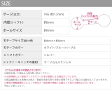 軟骨ピアス フラワー花マーガレット パステルストレートバーベル | ボディピアス専門店凛RIN | 詳細画像13 