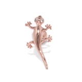 ピンクゴールド | 軟骨ピアス トカゲとかげは虫類いきものリザード おめめキラキラストレートバーベル | ボディピアス専門店凛RIN
