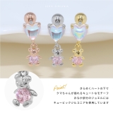 16Gボディピアス ハートくまかわいい サージカルステンレス金属アレルギー対応 | ボディピアス専門店凛RIN | 詳細画像3 