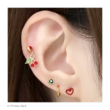 軟骨ピアスハート はーとかわいいカワイイシンプル ストレートバーベルボディピアス | ボディピアス専門店凛RIN | 詳細画像5