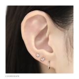 軟骨ピアス ハートかわいいキラキラジュエルキュービックジルコニア ボディピアス | ボディピアス専門店凛RIN | 詳細画像6 