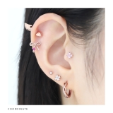 軟骨ピアス クローバー四つ葉ジュエルキュービックジルコニア ボディピアス | ボディピアス専門店凛RIN | 詳細画像14