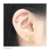 軟骨ピアス クローバー四つ葉ジュエルキュービックジルコニア ボディピアス | ボディピアス専門店凛RIN | 詳細画像15