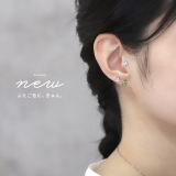 軟骨ピアス クローバー四つ葉ジュエルキュービックジルコニア ボディピアス | ボディピアス専門店凛RIN | 詳細画像3