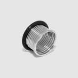 16mm | ステンレスピアス シンプルオールステンレスシングルフレア拡張ホールメンズ ボディ… | ボディピアス専門店凛RIN