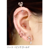 軟骨ピアス 星 ハート | ボディピアス専門店凛RIN | 詳細画像5
