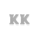 K | ピアス アルファベットイニシャルイングリッシュ英字文字かわいいクール アクセサリー | ボディピアス専門店凛RIN