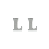 L | ピアス アルファベットイニシャルイングリッシュ英字文字かわいいクール アクセサリー | ボディピアス専門店凛RIN