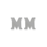 M | ピアス アルファベットイニシャルイングリッシュ英字文字かわいいクール アクセサリー | ボディピアス専門店凛RIN