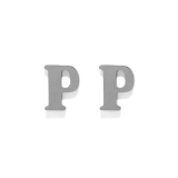 P | ピアス アルファベットイニシャルイングリッシュ英字文字かわいいクール アクセサリー | ボディピアス専門店凛RIN