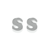 S | ピアス アルファベットイニシャルイングリッシュ英字文字かわいいクール アクセサリー | ボディピアス専門店凛RIN