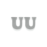 U | ピアス アルファベットイニシャルイングリッシュ英字文字かわいいクール アクセサリー | ボディピアス専門店凛RIN