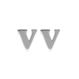 V | ピアス アルファベットイニシャルイングリッシュ英字文字かわいいクール アクセサリー | ボディピアス専門店凛RIN