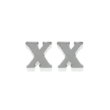 X | ピアス アルファベットイニシャルイングリッシュ英字文字かわいいクール アクセサリー | ボディピアス専門店凛RIN